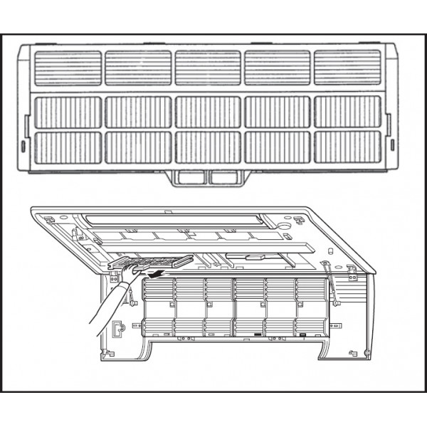 Антиаллергенная фильтрующая вставка MAC-171FT-E Mitsubishi Electric