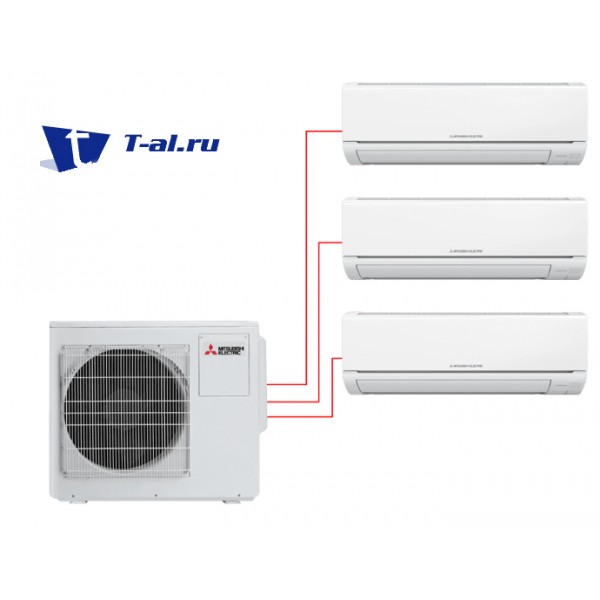 Mitsubishi Electric MSZ-DM25VA*3 / MXZ-3DM50VA 014440