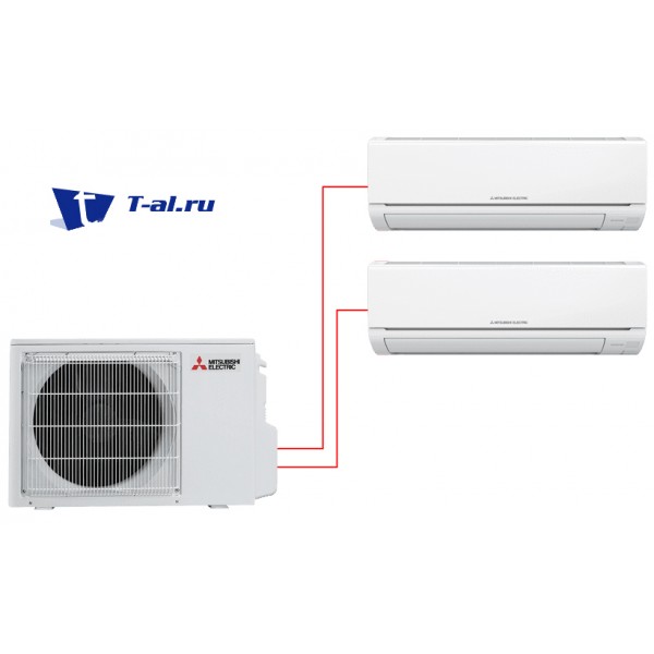 Mitsubishi Electric MSZ-DM25VA + MSZ-DM35VA / MXZ-2DM40VA 014438